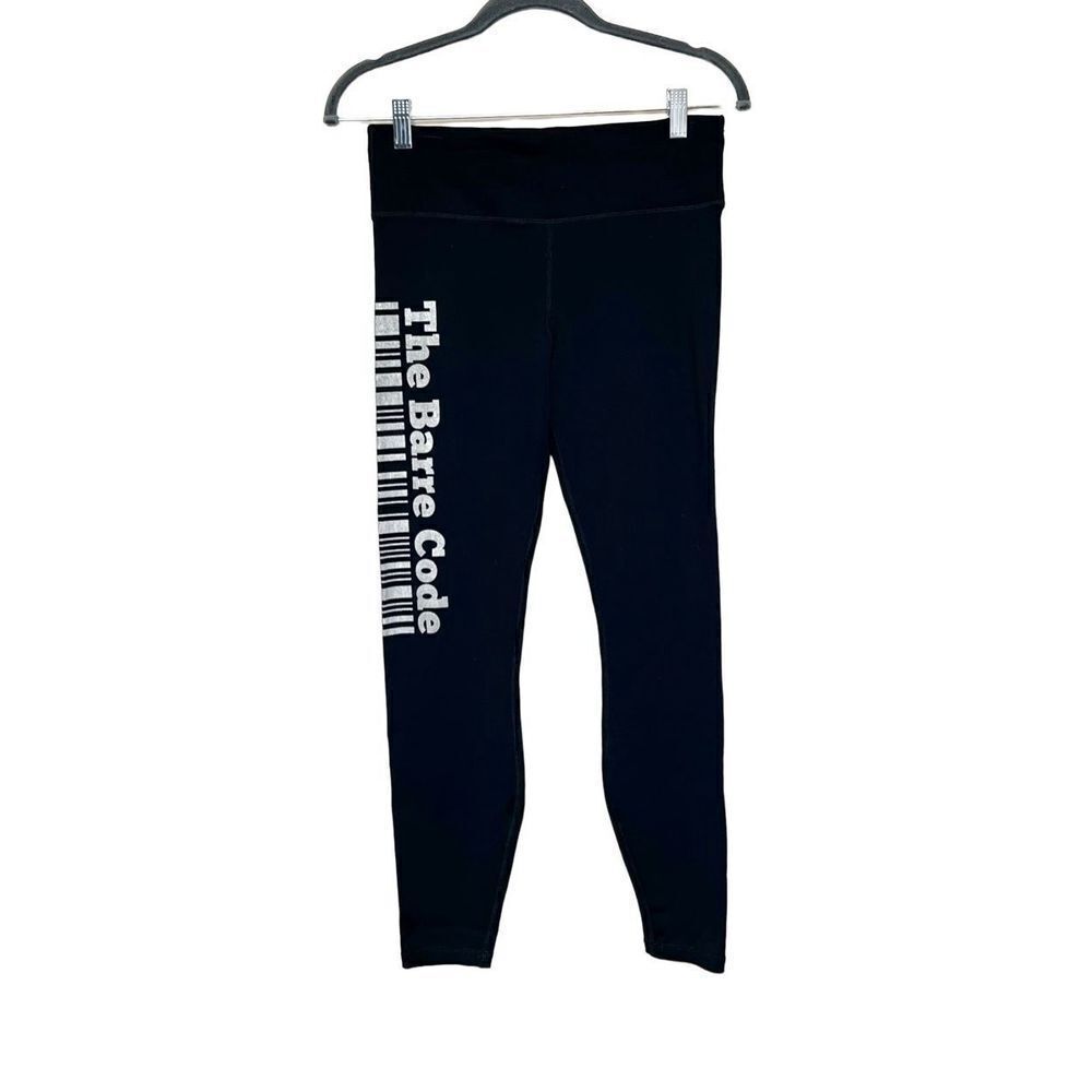 Rubee Couture The Barre Code black leggings size L